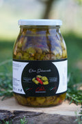 Olive schiacciate peso 1350 gr
